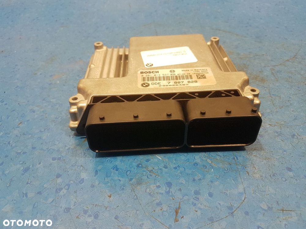 BMW 1 E87 2.0D STEROWNIK SILNIKA 7807828 N47 - 6