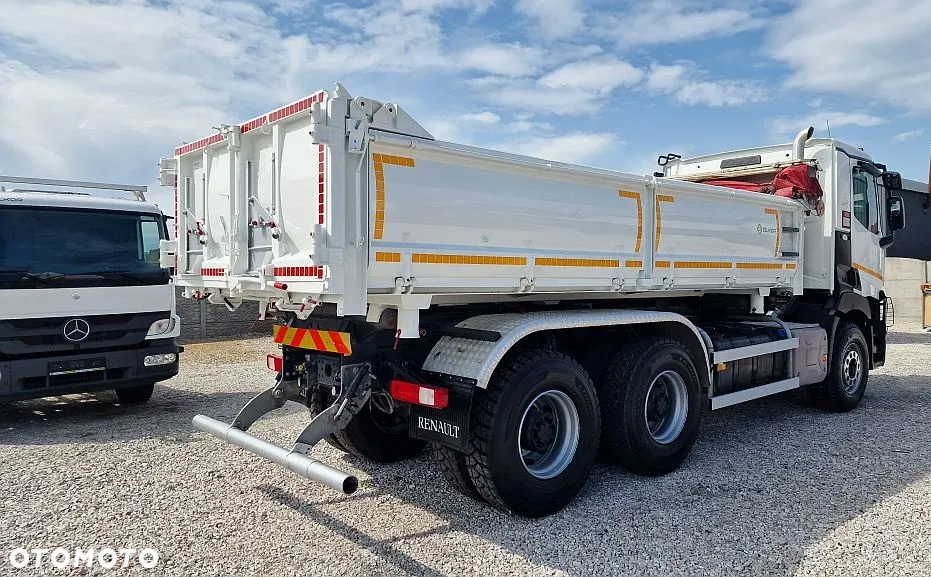 Renault c430 6x4 Wywrotka trzystronna Hydroburta, Jak Nowe - 5