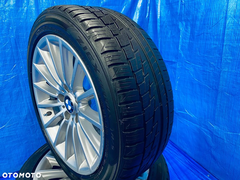KOŁA KOŁO 18 FELGA ALUMINIOWE ALUSY 18" x 8J  5X120 ; 72,6mm ET30 CZUJNIKI KOMPLET ; OPONY ZIMOWE ZIMA FALKEN ; BMW E90 E91 E92 E93 F06 F07 F10 F11 F12 F13 F30 F31 F32 F33 F34 F36 ORYGINAŁ 6775407 BMW - 9