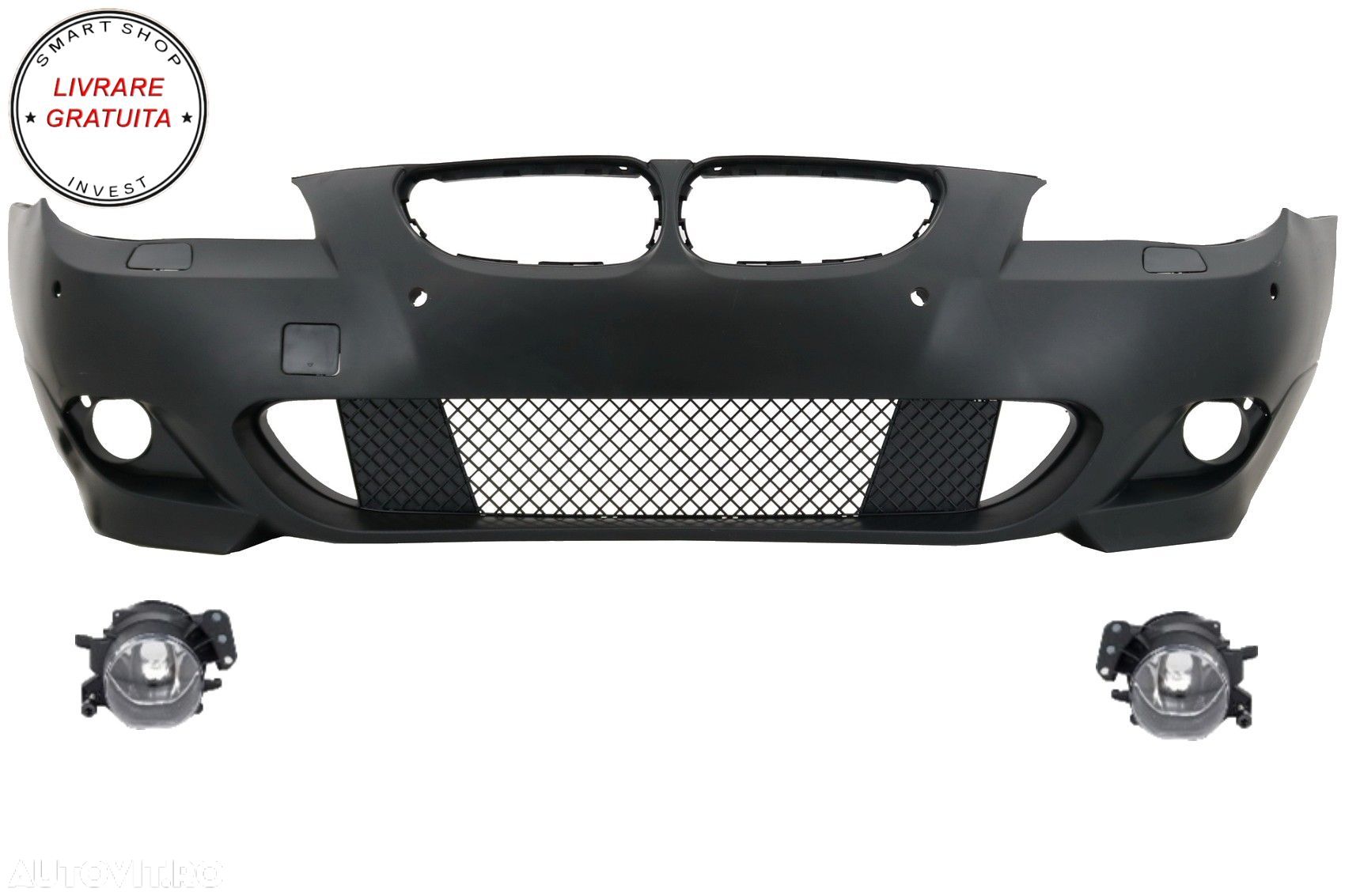 Bara Fata BMW Seria 5 E60 Sedan E61 Touring (2007-2010) M-Technik Design PDC 18mm- livrare gratuita - 1