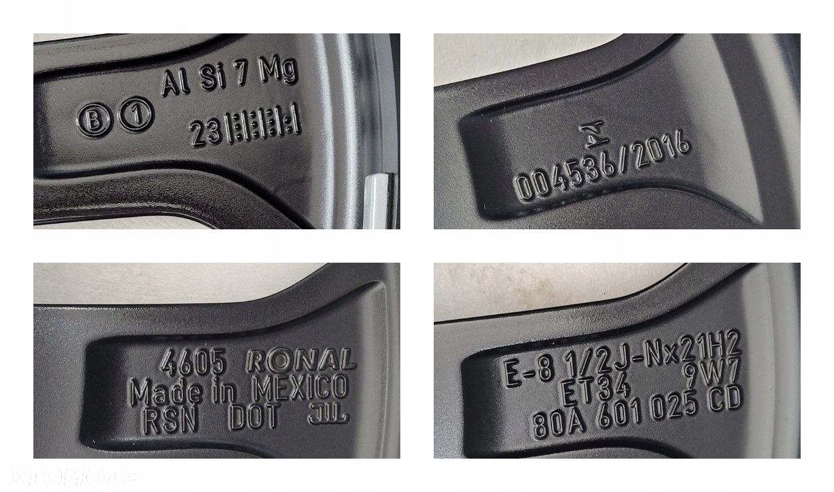 FELGA AUDI Q5 RS 8,5x21 21 ET34 5X112 80A601025BQ - 14