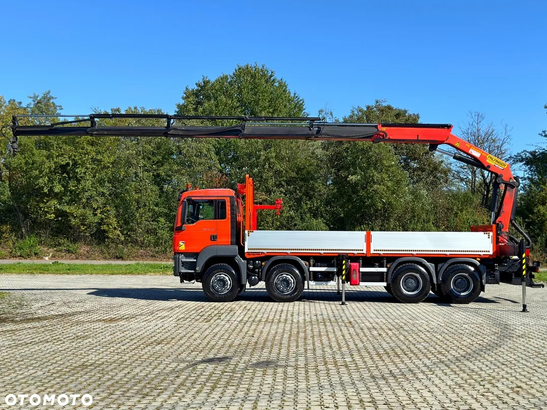 MAN TGS 35.400 * SKRZYNIA 6,80m * PK 26002 - EH D + PILOT * 8x4 * STAN BDB - 5