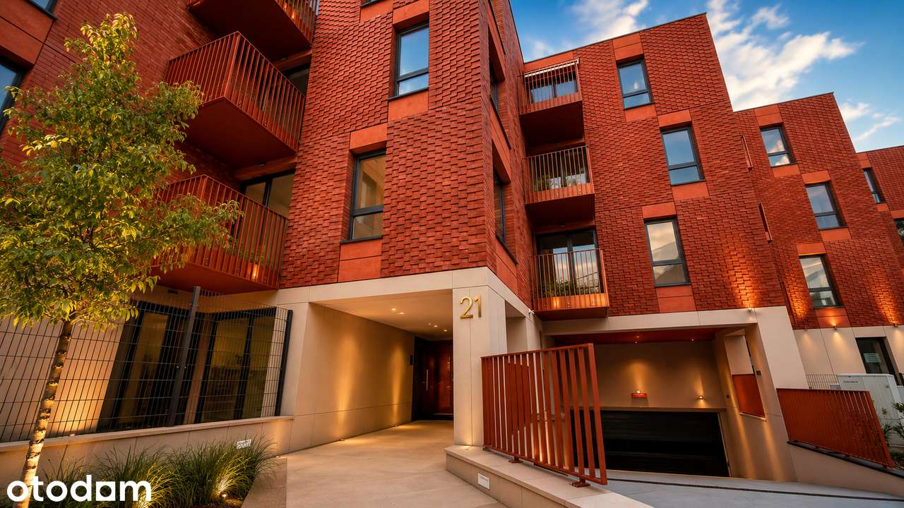 2 pok. | 43 m² | wysoki standard | balkon | garaż podziemny