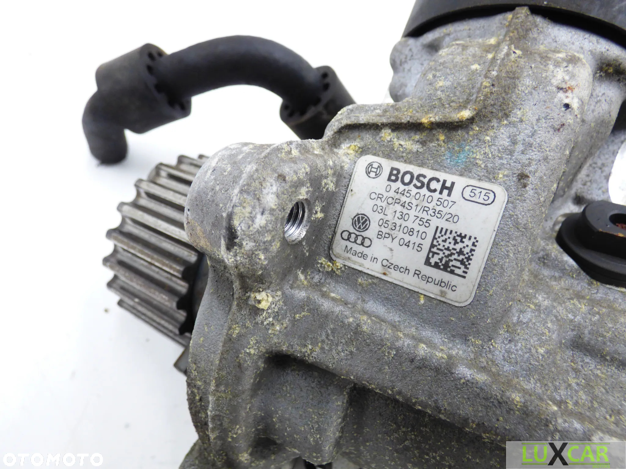 VW PASSAT B6 2.0 TDI CBD POMPA WTRYSKOWA PALIWA BOSCH R35 03L130755 GORLICE - 2