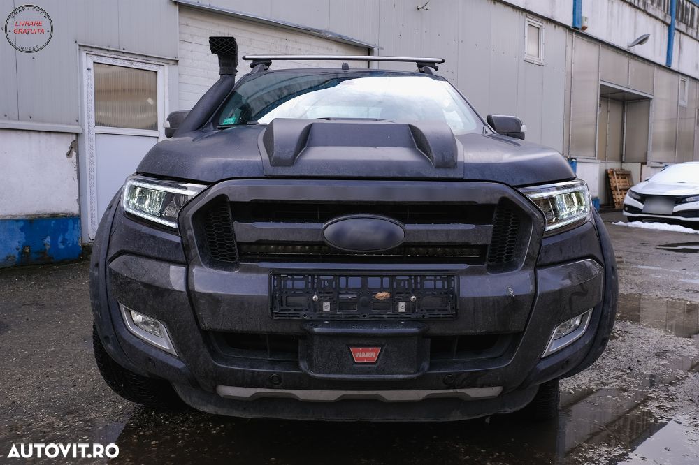 Faruri LED Light Bar Ford Ranger (2015-2020) LHD Negru cu Semnal Dinamic- livrare gratuita - 25