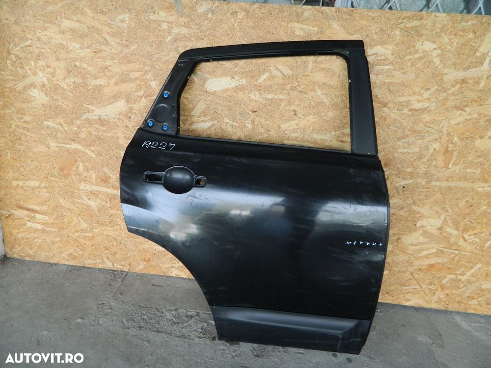 Usa dreapta spate Nissan Qashqai, 2007, 2008, 2009, 2010, 2011, 2012, 2013. - 2