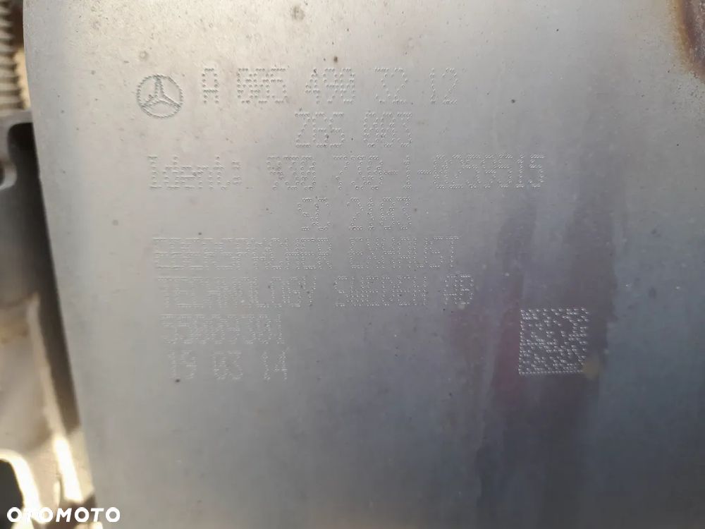 Tłumik wydech DPF katalizator Mercedes Actros MP4 - 2