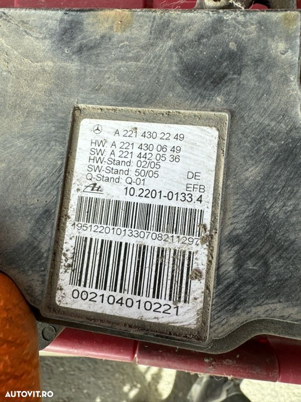 modul frâna de mână electric Mercedes S 320cdi cl 500 w221 w216 s500 s350 4matic - 1