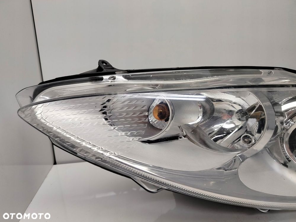 ford fiesta mk7 08r- reflektor lampa lewy przód lewa przednia - 2