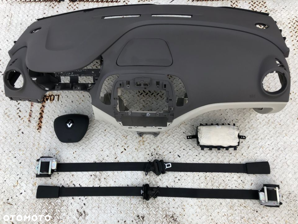 RENAULT CLIO 4 IV CAPTUR AIRBAG PODUSZKA POWIETRZNA KIEROWCY PRZED LIFT PO LIFT oryginał PAS DESKA ! - 5