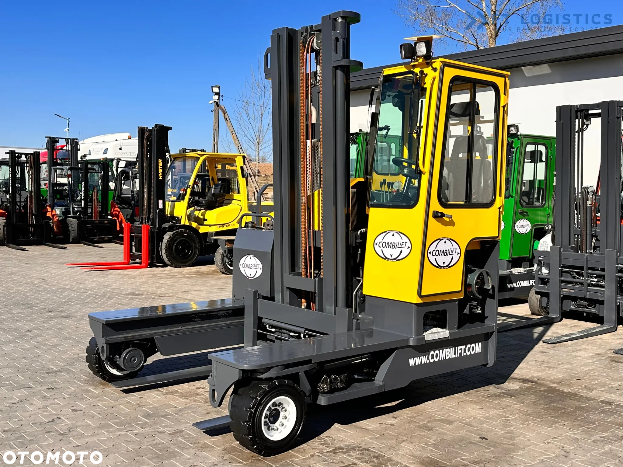 Combilift C4000 / LPG / DUPLEX / 4100MM / WAGA / PRZESÓW WIDEŁ / JAK NOWY - 2