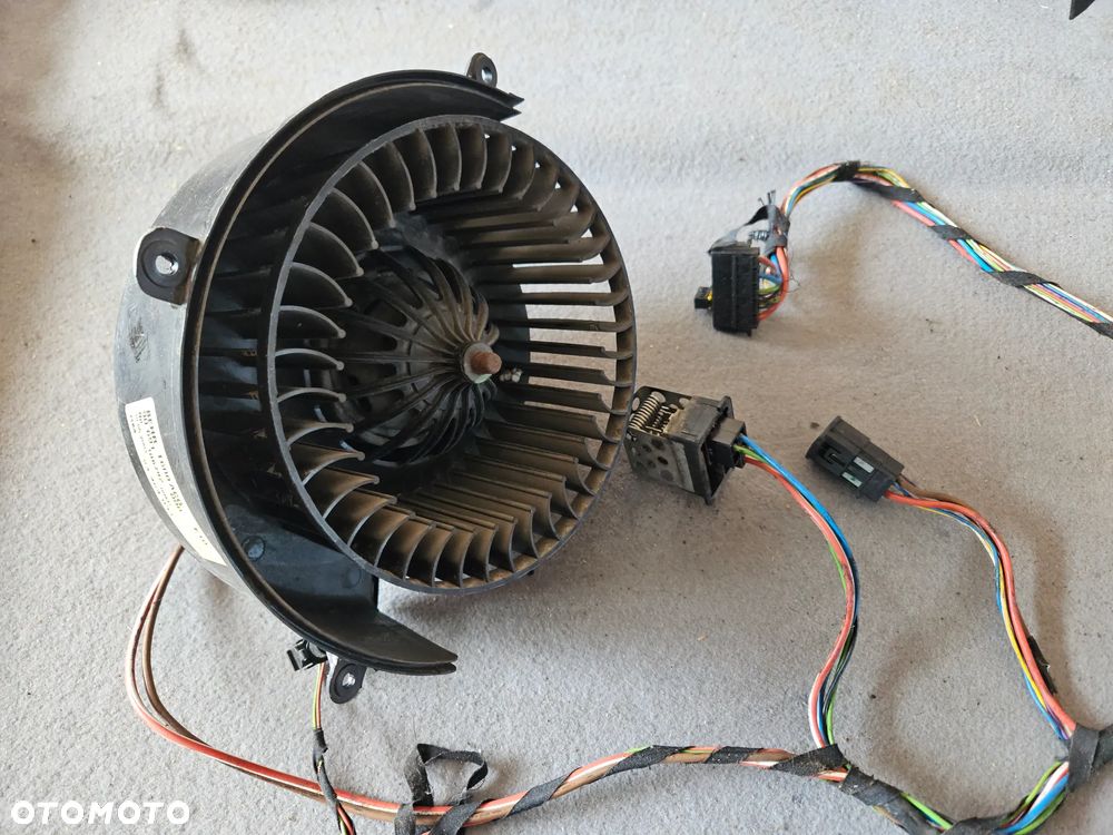 Wentylator dmuchawa nawiewu rezystor wiązka Opel Zafira A Lift 2005r - 5