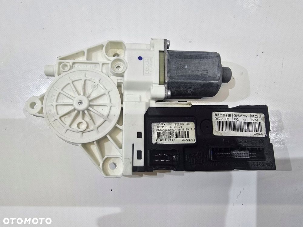 silniczek szyby lewy renault laguna iii coupe 11r 807310013r - 1