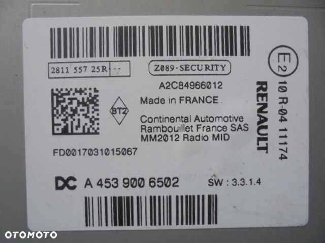 nawigacja do smart forfour w 453 - 5