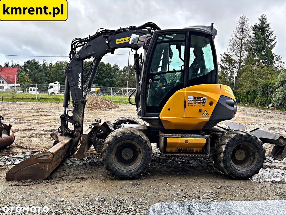 Mecalac 9 MWR KOPARKA KOŁOWA 2018R. MTH: 4086 | MECALAC 11 KOMATSU PW 98 TEREREX TW 95 110 WACKER NEUSON 100 YANMAR - 15