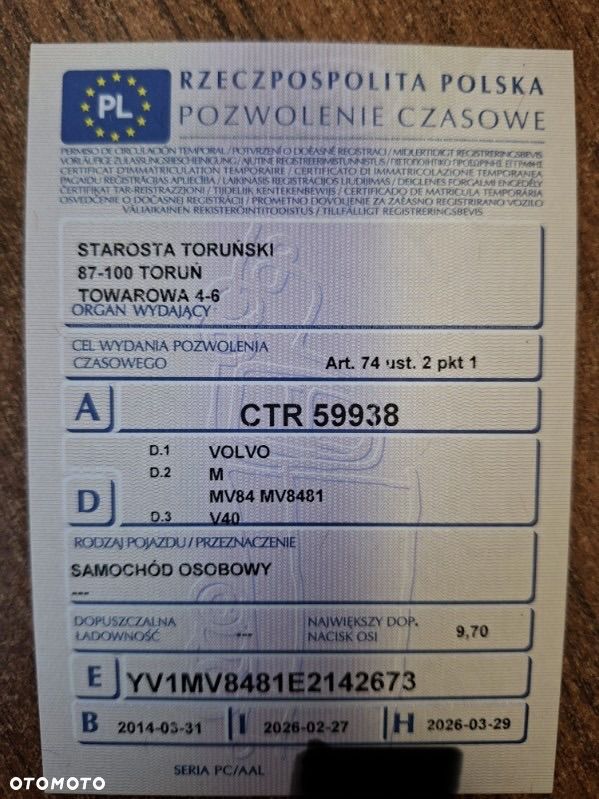 Volvo V40 D2 - 34