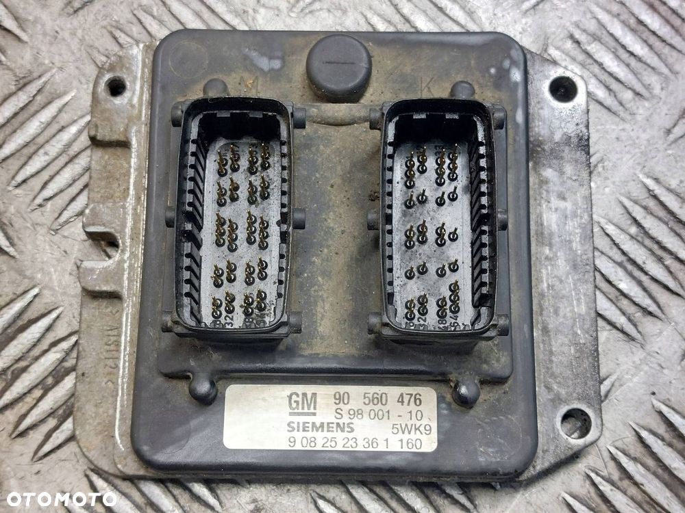 KOMPUTER STEROWNIK SILNIKA OPEL ASTRA G 1.8 16V 90560476 - 1