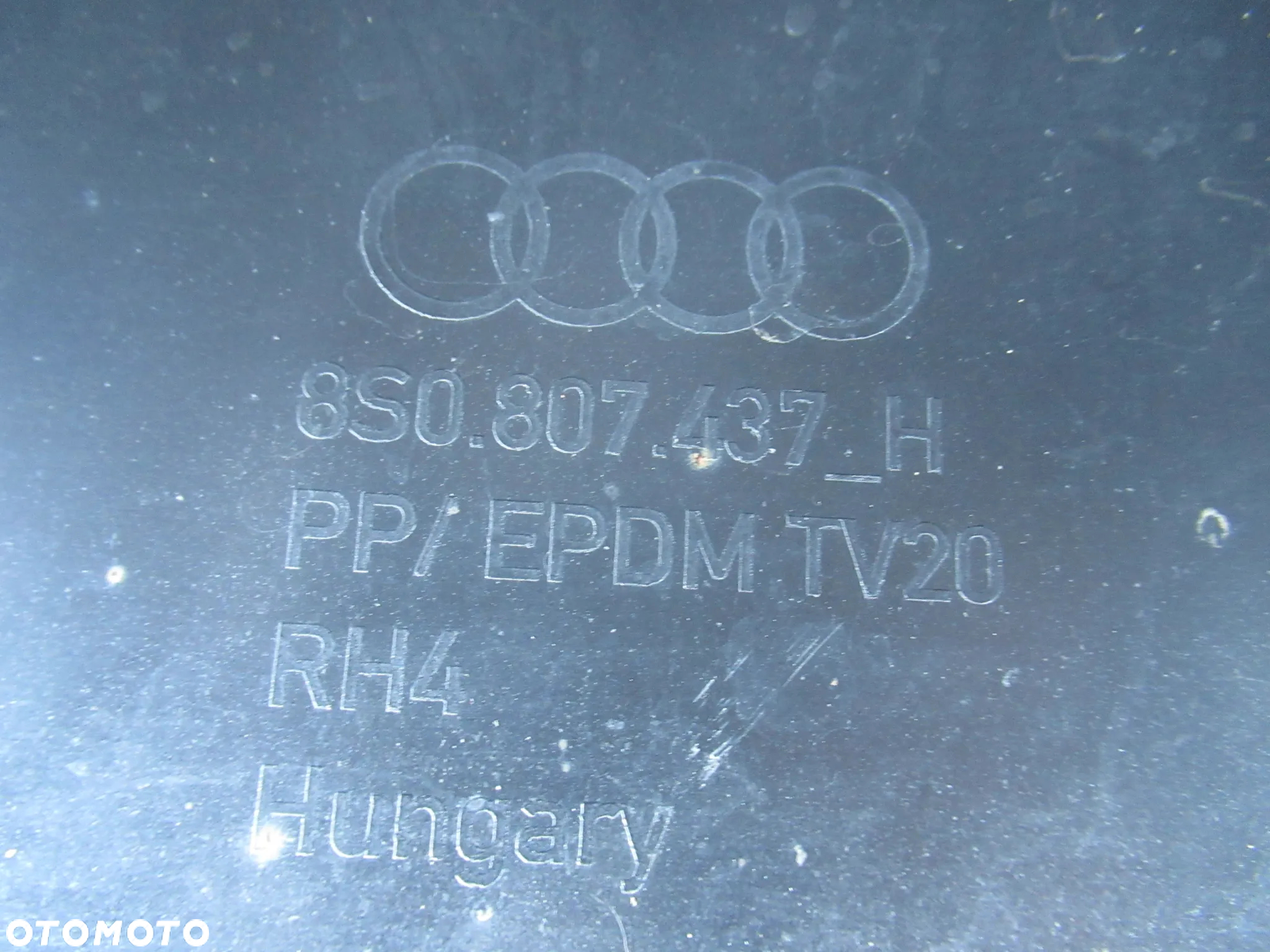 ZDERZAK PRZEDNI PRZÓD AUDI TT TTS 8S0 8S0807437H 4xPDC 2014-2018 - 23