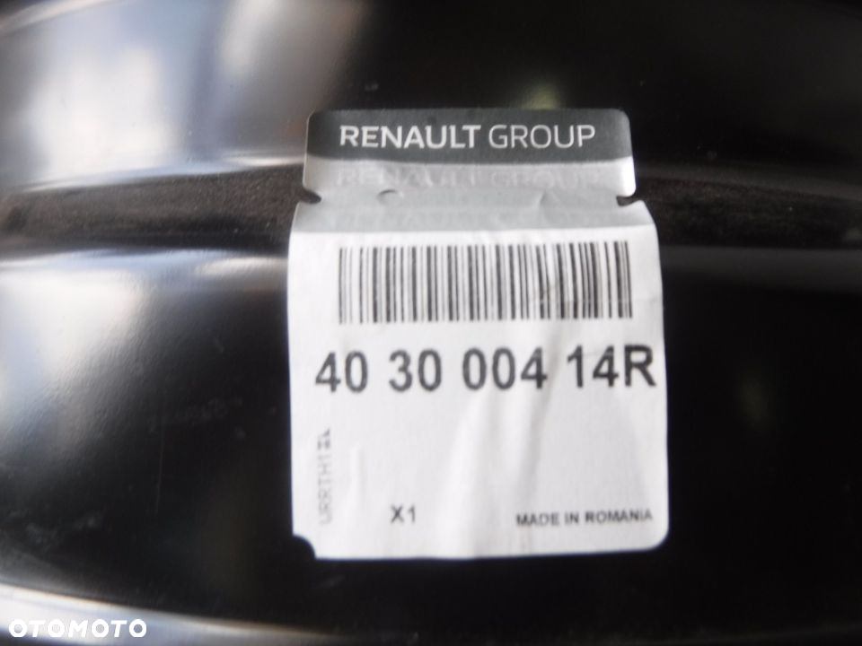 Felga stalowa Renault dacia duster OE 6.5 x 16 5x114.3 ET 50 nowa oryg - 2