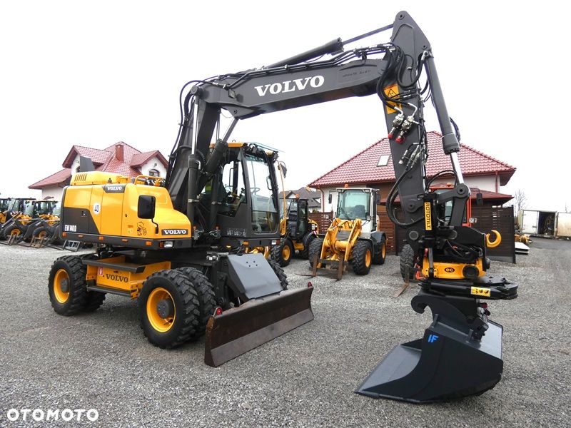 Volvo EW140D ROTOTILT ZE SZCZYPCAMI / Sprowadzona / - 2
