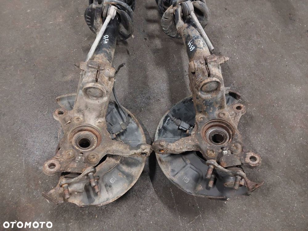 AMORTYZATOR SPRĘŻYNA ZWROTNICA LEWY + PRAWY PRZÓD ALTEA XL 2.0 TDI - 7