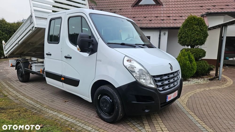 Renault MASTER 2.3 DCI150 KM WYWROTKA KIPER DUBEL KABINA MOVANO DOKA 6 OSÓB SKRZYNIA  KLIMA - 15