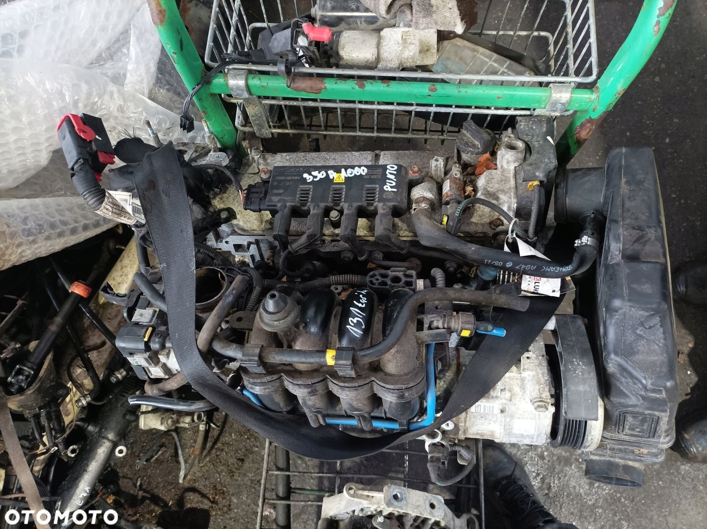 SILNIK 350A1000 ALFA ROMEO MITO FIAT GRANDE PUNTO EVO 1.4 8V - 1