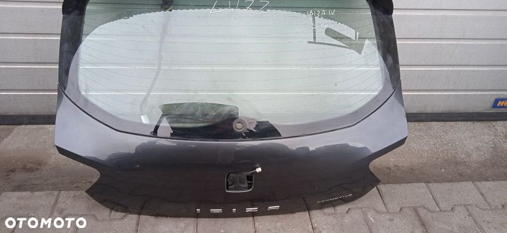 Klapa Bagażnika Seat Ibiza IV szary LW72 - 1