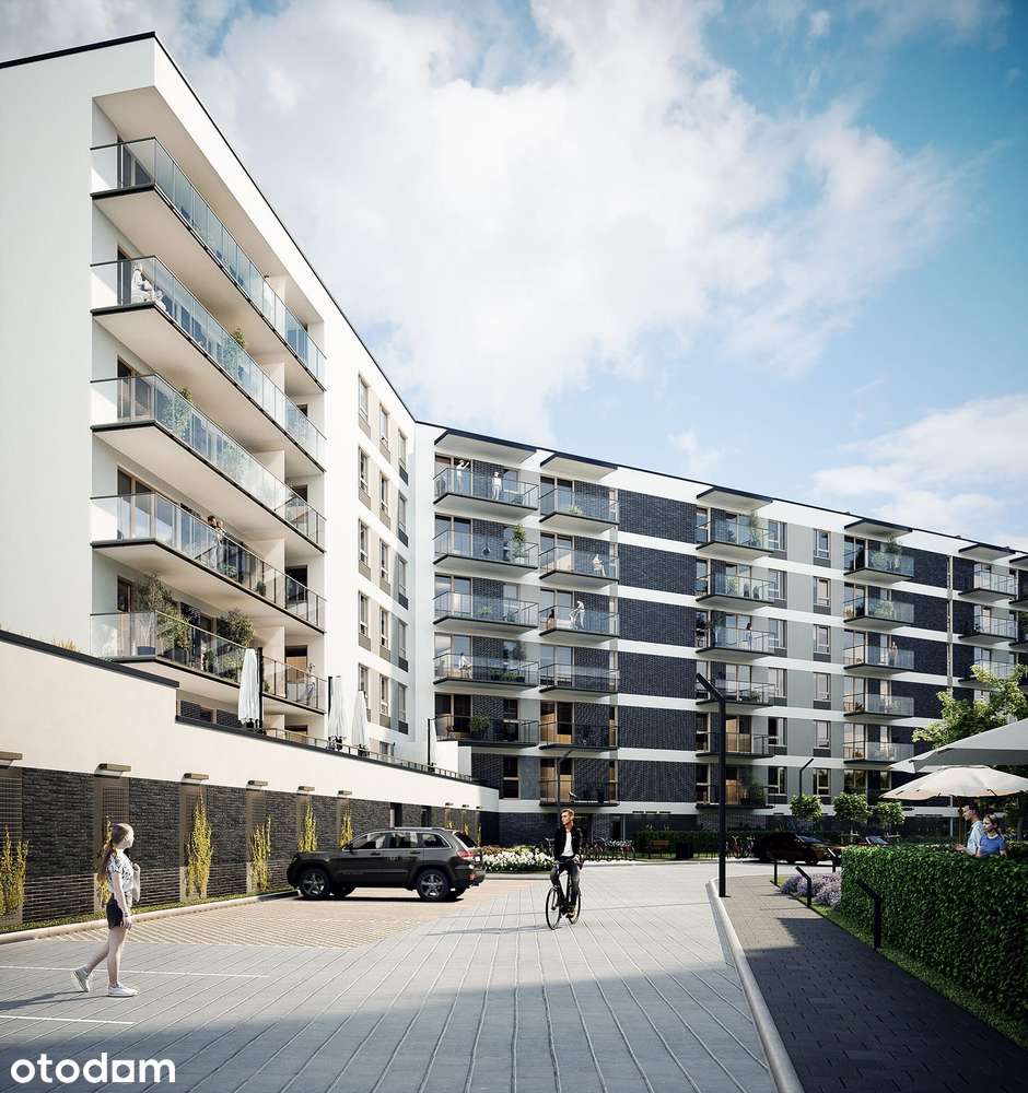 3-pokojowe mieszkanie 61m2 + balkon Bezpośrednio