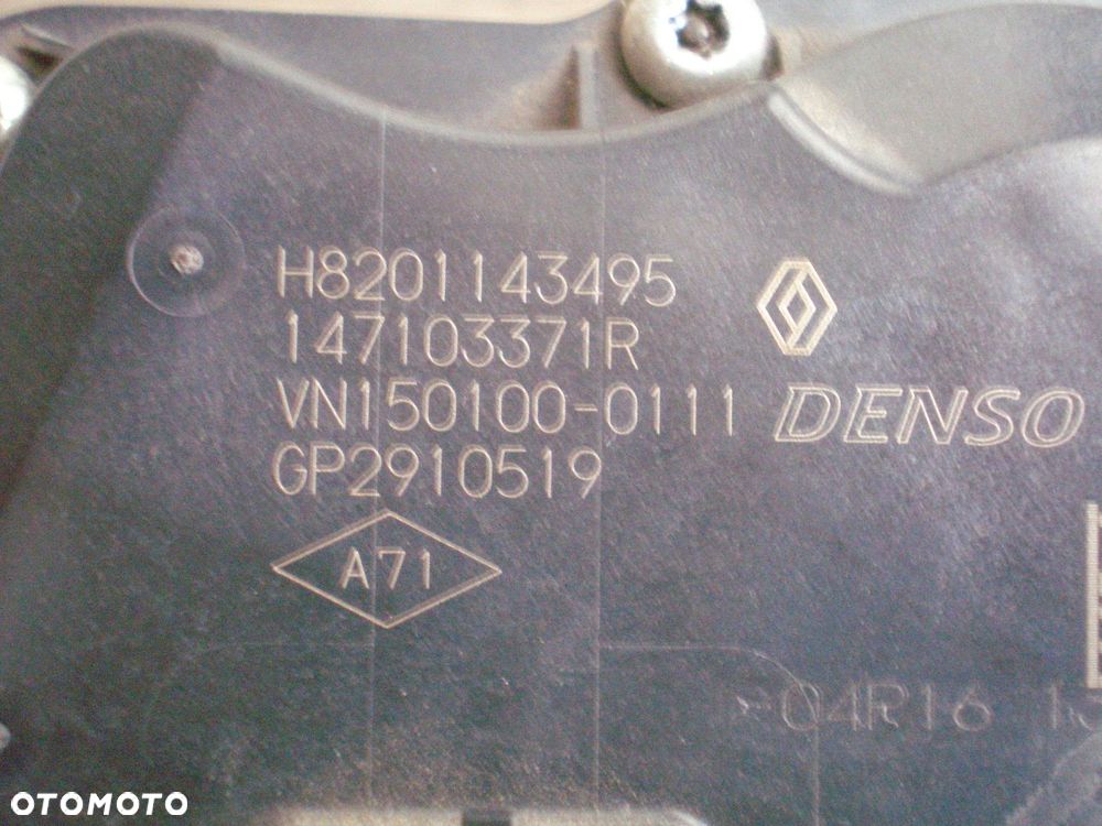 PRZEPUSTNICA RENAULT 1.5 DCI 8201143495 - 2