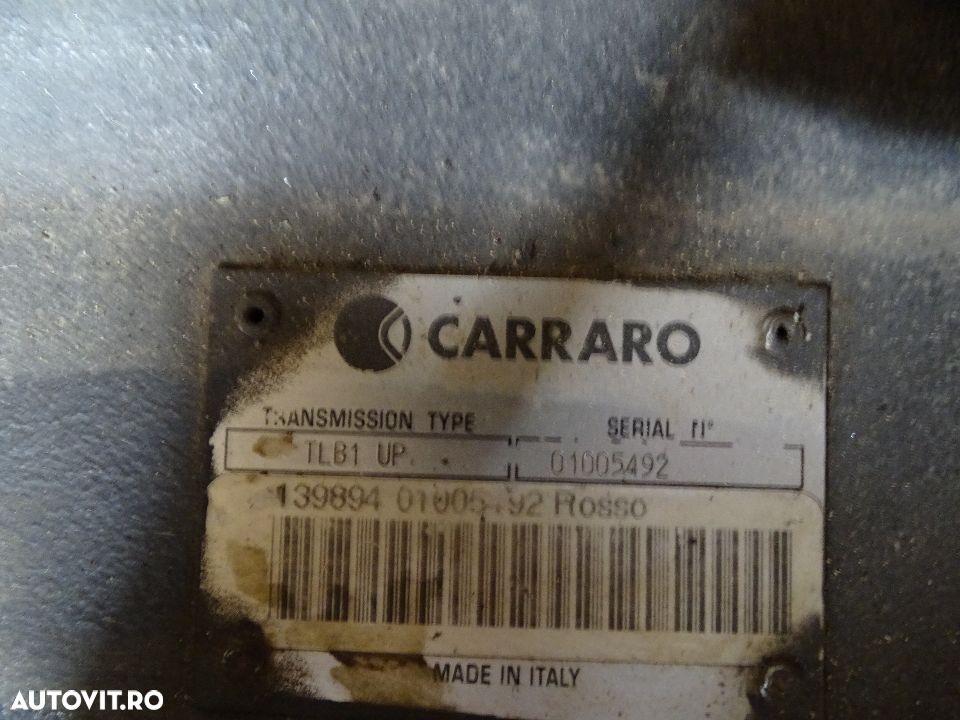 Cutie viteze Carraro TLB1 ,  Komatsu WB 93 R2 - 1