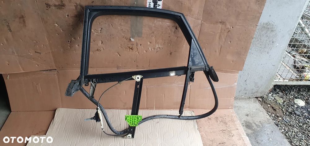 Mechanizm podnośnik szyby ramka lewy tył Audi A4 B6 8E0839461 - 1
