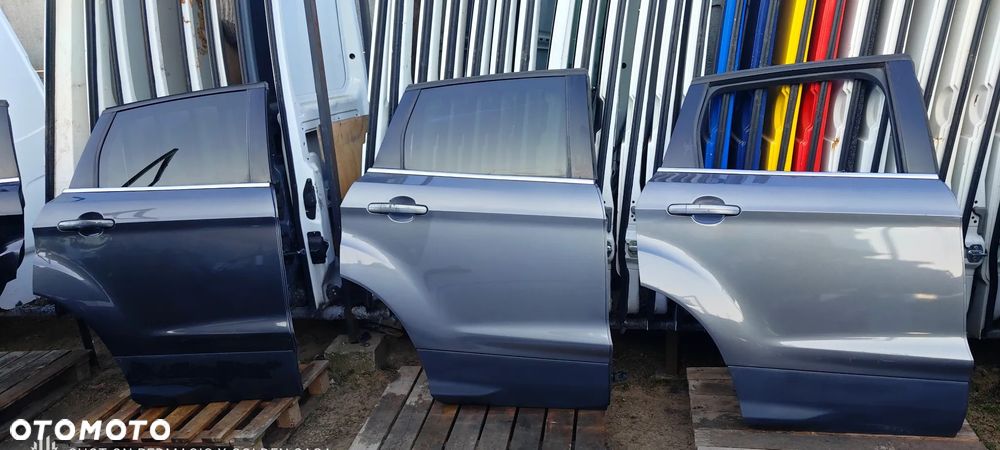 Kompletne Drzwi SZARE Tył Tylne Prawe Ford Kuga 2 II MK2 2012-2019 - 1