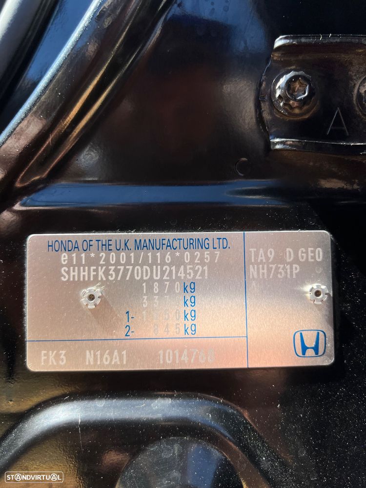 Honda Civic 1.6 i-DTEC Sport - 20