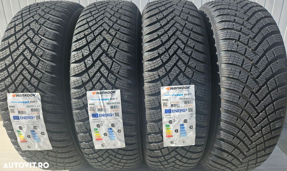 195/65 R15, 91H, HANKOOK W462 Winter Incept RS3, Anvelope de iarna M+S