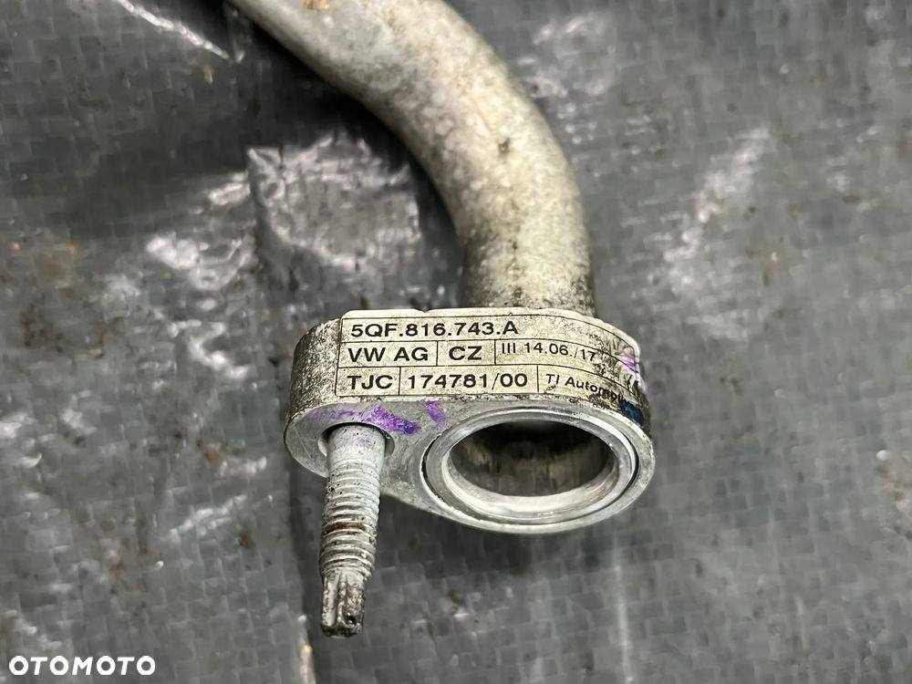 VW Skoda Audi Przewód klimatyzacji Komplet 5QF816743A 5QF816721 5QF816741B - 2