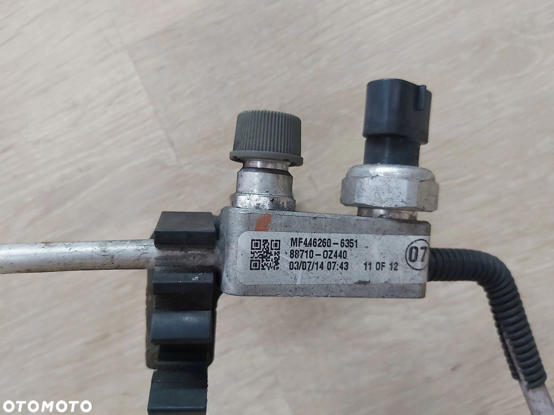 Toyota Auris II 1,4 d4d przewód klimatyzacji rurka 88710-0Z440 - 3