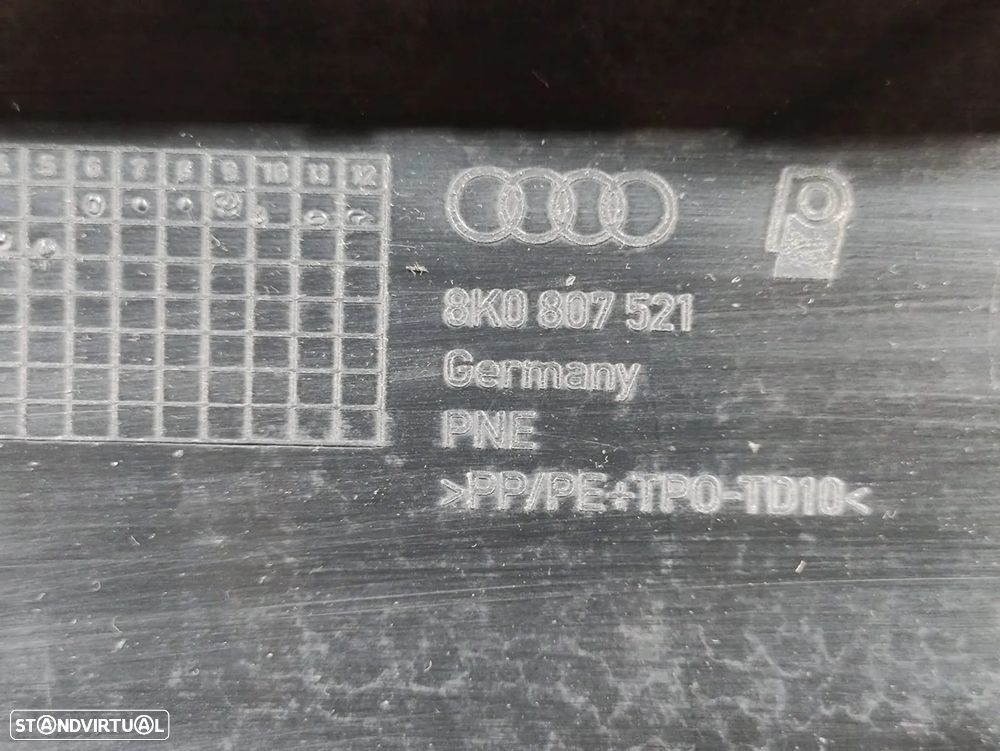 Parachoques traseiro trás original Audi A4 B8 Carro Sedan - 7
