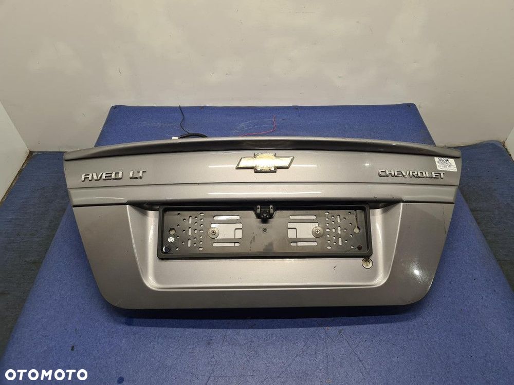 CHEVROLET AVEO T250 SEDAN TYLNA KLAPA BAGAŻNIKA - 1