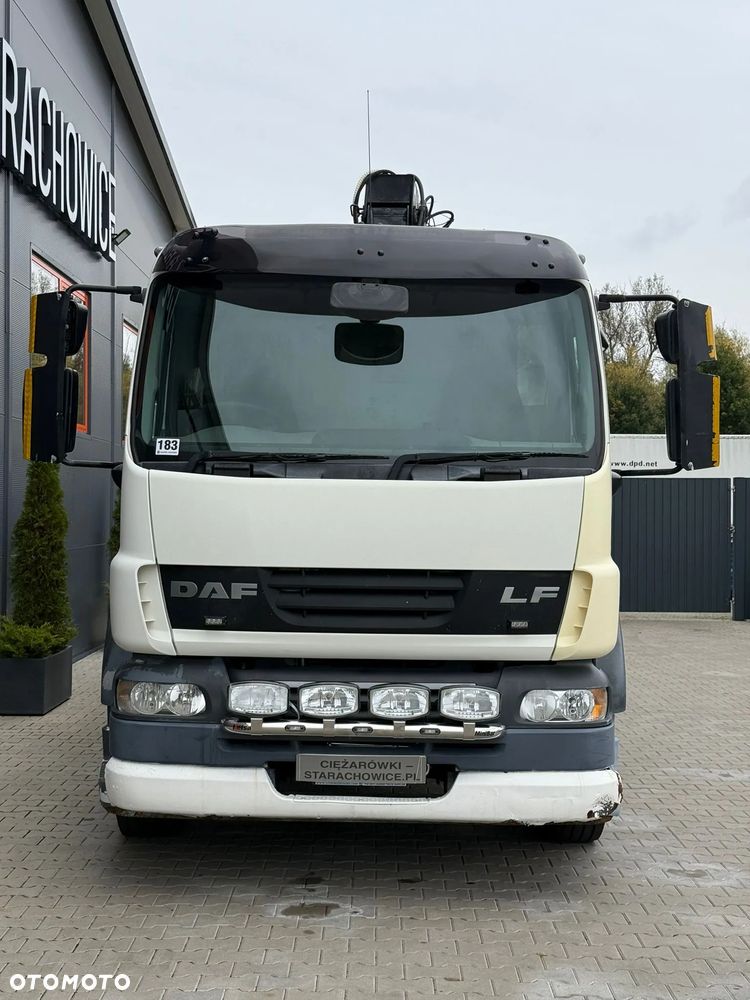 DAF LF CF 55.220 // ANGLIK // skrzynia z żurawiem HIAB 111 B-2 DUO // HDS żuraw dzwig kran Krane - 16