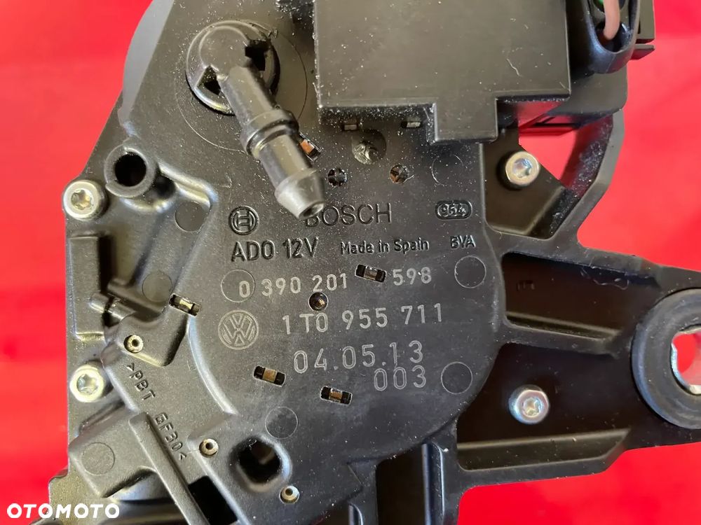 SILNICZEK WYCIERACZKI TYŁ VW TOURAN I 1T0955711 - 2