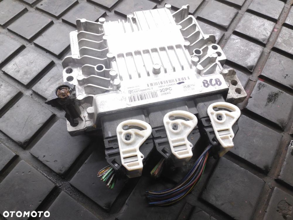 Ford Focus Sterownik / Moduł ECU 1.8 TDCi Diesel FORD 5WS40607C-T 7M51-12A650-APC 3DPC - 1