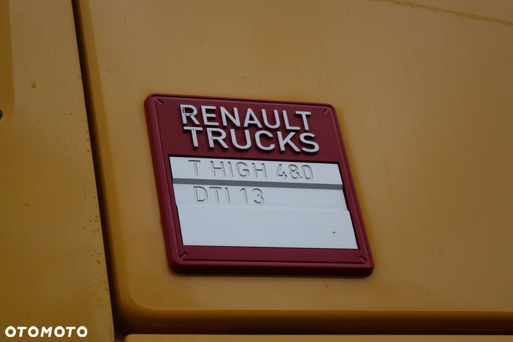 Renault GAMA T HIGH 480 DTI13 / EURO 6 / STANDARD / AUTOMAT / KLIMATYZACJA POSTOJOWA / 2 ZBIORNIKI PALIWA - 12