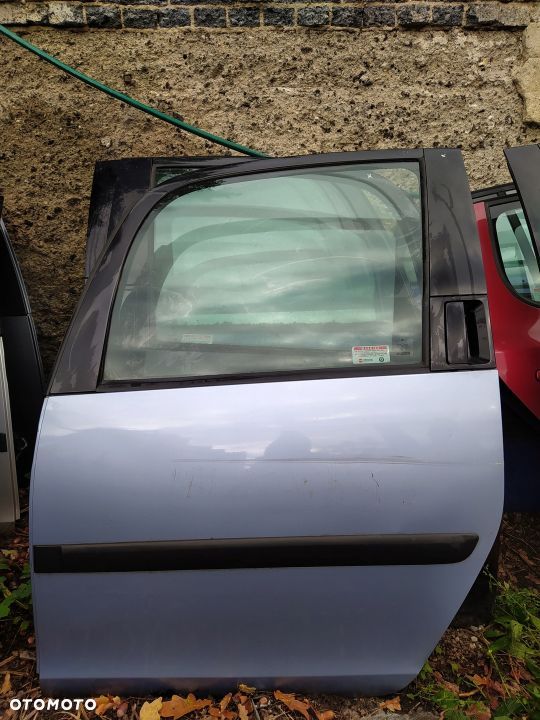 SKODA ROOMSTER DRZWI TYŁ LEWE - 1