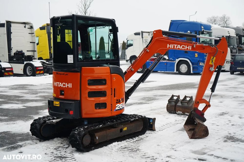 Hitachi ZX26U-6 CR / MINI EXCAVATOR / 2022 / 1800 ORE / SET CUPĂ - 5