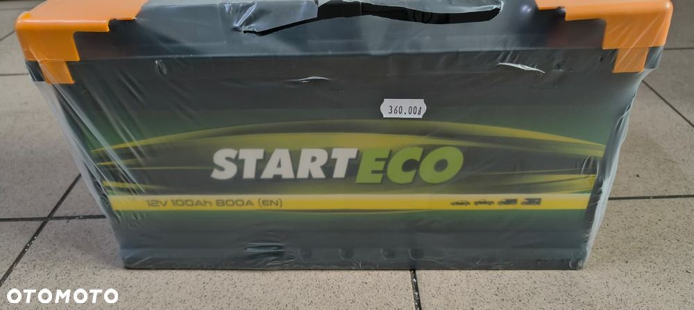 AKUMULATOR START ECO 12V 100Ah 800A NOWY - 1