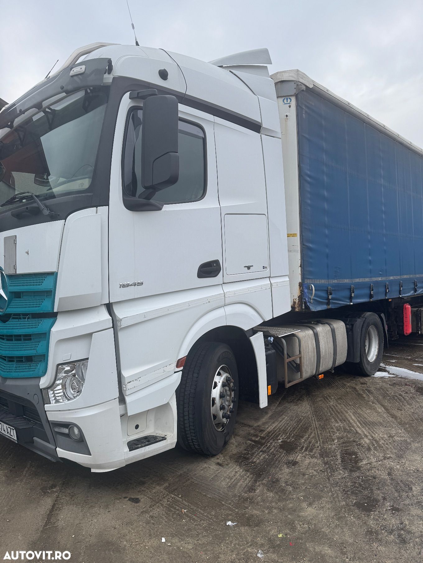 Mercedes-Benz Actros MP4 1845 An 2015 cu Kit Basculare Hyva - 1