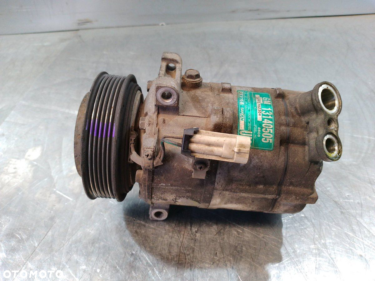 POMPA, SPRĘŻARKA KLIMATYZACJI OPEL VECTRA C 13140505  PXV16  R134A 2.2 DTL - 3