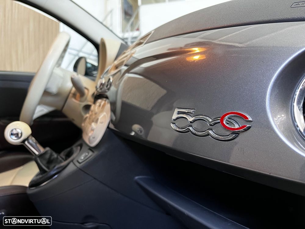 Fiat 500C 1.3 16V MJ Lounge S&S - 18