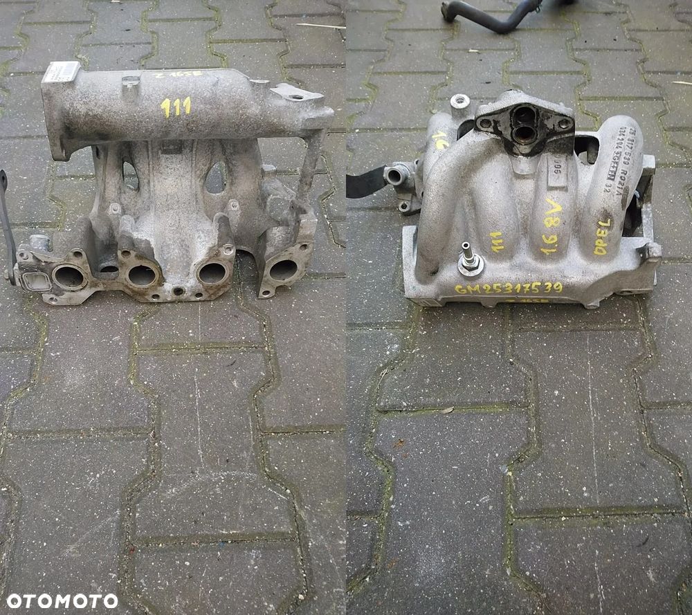 OPEL DAEWOO SAAB KOLEKTOR SSĄCY METALOWY ALUMINIUM - 13